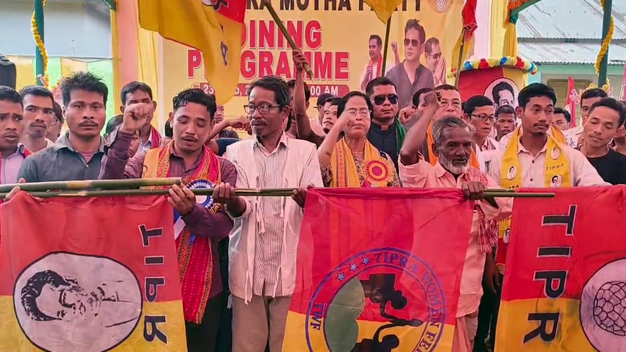 Tangsalo Maharani Chelagang Amchaio 43 Family ni 177 Voters Romkha Tipra Motha Bodol ni Bana