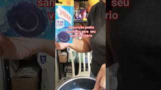 Pedra  sanitária  para o seu  vaso  rápido e fácil #donadecasa #pedra # sanitária  #para vaso