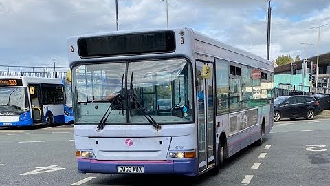 First Cymru CU53AUX 42690 74 Nant - y - moel  Dennis Dart