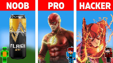 NOOB VS PRO VS HACKER Minecraft Pixel art✨Flash
