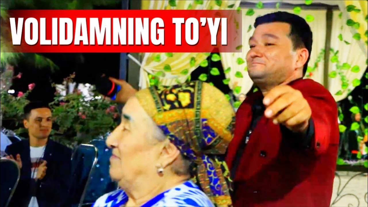 САҲНА ЁНДИ! ВОЛИДАМНИНГ ТЎЙИНИ ҚИЛДИК