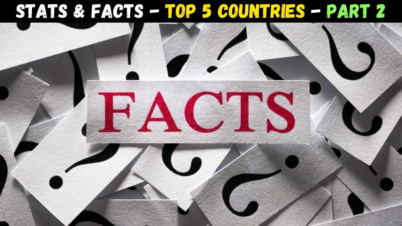 【What Are The Top 5 Countries In The World?】❤️😕 #2