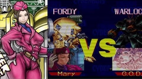 Cyberbots Mary Pilots Fordy Arcade Mode Full Playthrough Capcom Fighting Collection