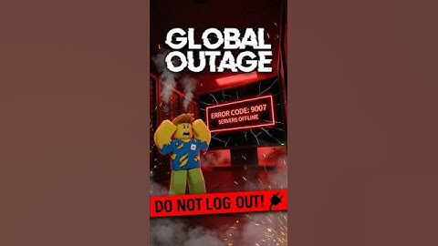 Roblox is UITGESCHAKELD (Fout 9007) 📉🛑