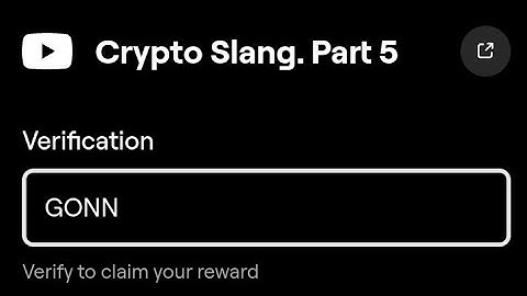Crypto Slang Part 5 Blum Video Code Today | Slang Part 5 Blum Today Verification Keyword TodayCrypto