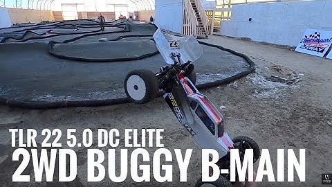 TLR 22 5.0 Elite 2WD Buggy Racing B-MAIN Sun Feb 16 2020 - Netcruzer RC