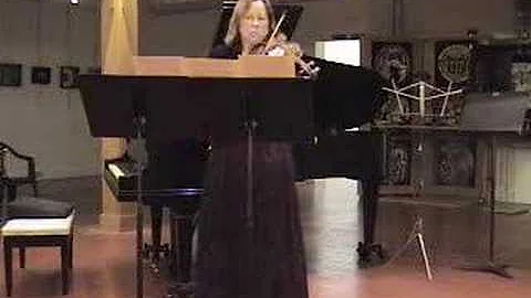 "For Solo Violin" by Dina Koston (Part 1 of 2)