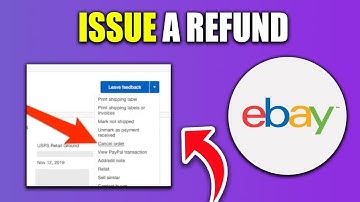 How To Issue A Refund On Ebay | Request A Refund On Ebay 2025