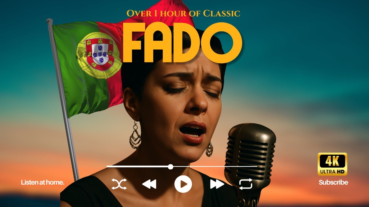 Fado Português Playlist 🎶 | 1+ Hour of Lisbon & Portuguese Scenes, Traditional Music 🎶