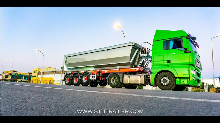 3 Axle Tipper Trailer - 28M3 Tipper Trailer  - BPW Brand Self Steering Axle