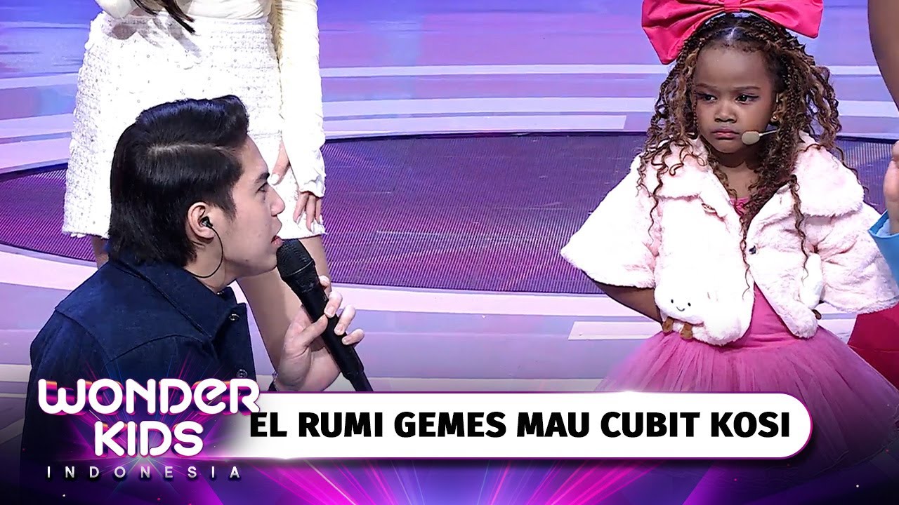 El Rumi Gemes Sama Kosi! Boleh Cubit Dikit Gak Sih? | Wonder Kids Indonesia