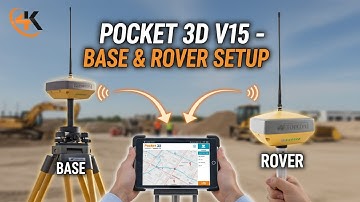 Topcon Pocket 3D V15 - Base & Rover Setup