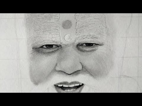I Draw Premanand Ji Maharaj 🙏🏻.. Part 2.. #art #drawing #sketch
