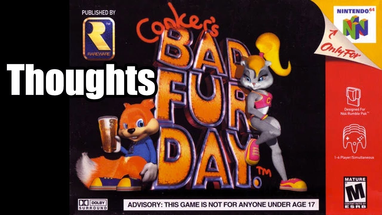 Conker's Bad Fur Day Thoughts Is It Overrated? YouTube