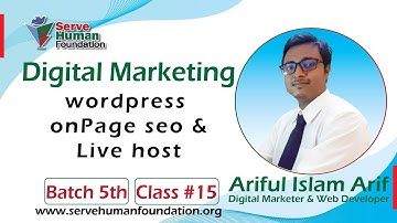 WordPress OnPage SEO Freelancing Master Class | Freelancing Bangla Tutorial |  Batch #5 | Class #15