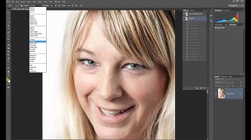 CS6 Using The History brush in Portrait retouching