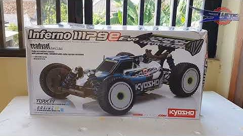 Kyosho Inferno MP9e Evo Review and First Impression : Awesome RTR version!
