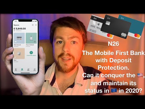 N26 Mobile Bank in 2020 - The Best with Deposit Protection in ?? & ??? Review & Walkthrough