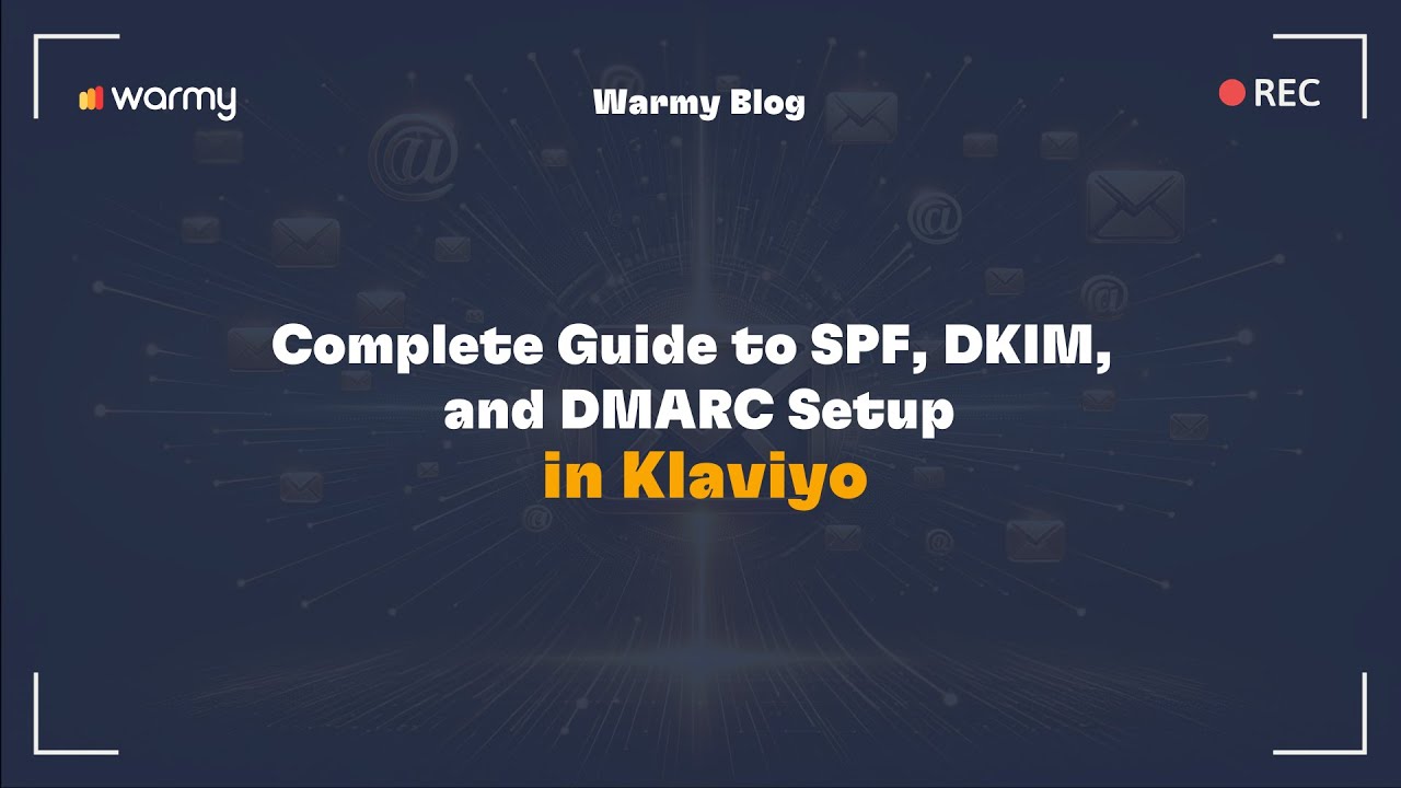 Complete Guide to SPF, DKIM, and DMARC Setup in Klaviyo - YouTube