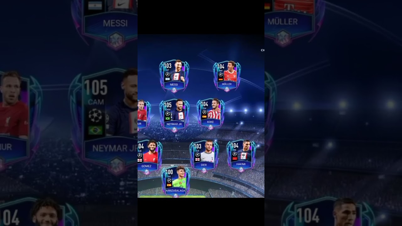 Best UCL Team On FIFA Mobile..! 