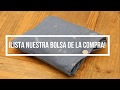 Vídeo cómo hacer una bolsa de tela para la compra de una manera rápida. Tutorial DIY