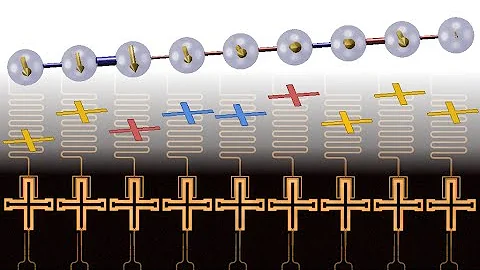Digitized adiabatic quantum computing in action