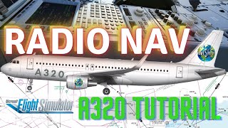HOW TO USE THE AIRBUS A320 MCDU RADIO NAV and  STANDBY RNAV MSFS 2020 screenshot 2