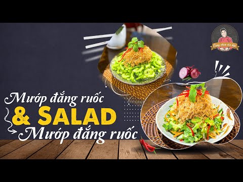 Video Mướp đắng ruốc và salad mướp đắng ruốc giải nhiệt, đẹp... - youtube