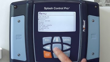 Metering System DULCODOS Pool Comfort – How to set the setpoints