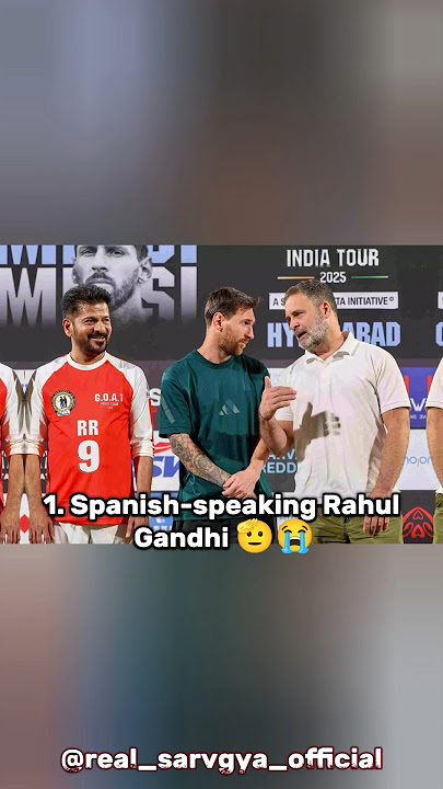 Lionel Messi posted a video of his India trip on his Instagram account 😲😲 #shorts