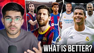 The Galacticos Vs La Masia