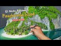 Hyperrealistic diorama  pinagbuyutan island in el nido palawan