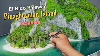 HyperRealistic Diorama | Pinagbuyutan Island in El Nido Palawan