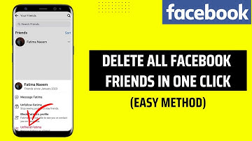 How To Delete All Facebook Friends In One Click