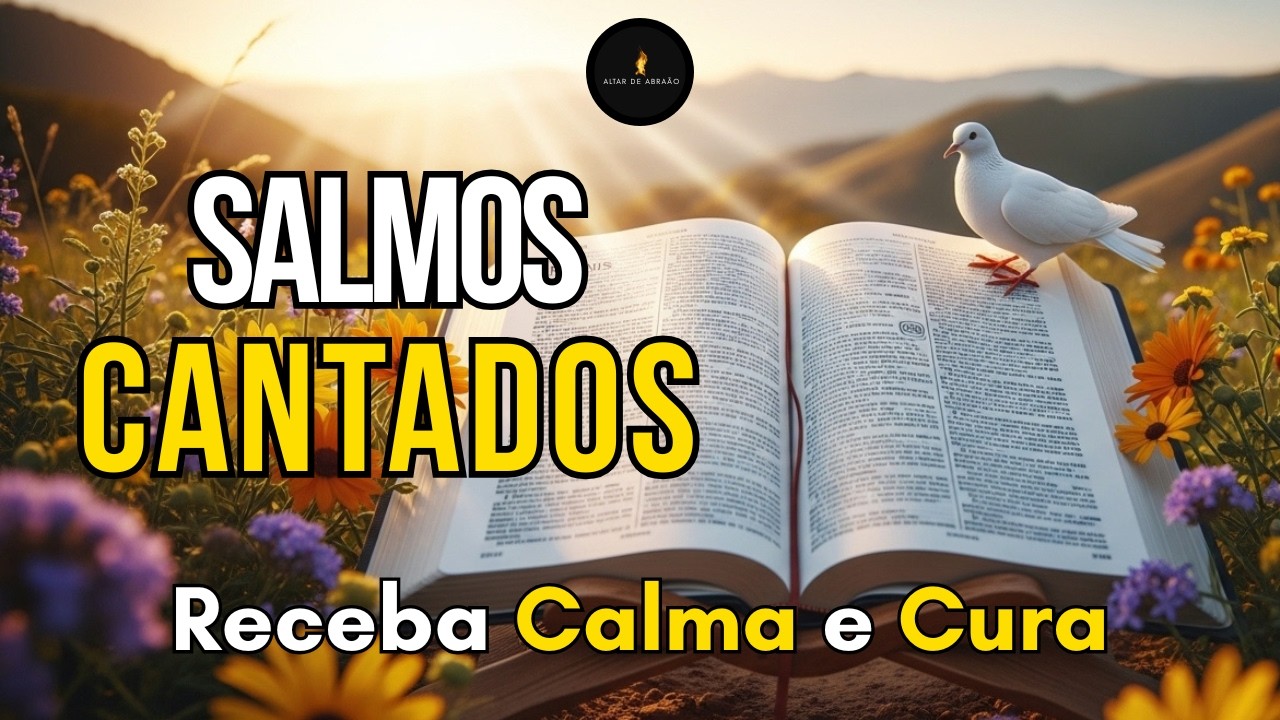 🎵1 Hora de Salmos Cantados Que trazem calma e cura para a alma | As mais ouvidas | Altar de Abraão 🔥