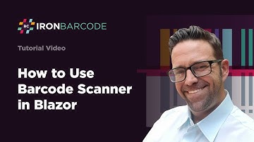 How to Use Barcode Scanner in Blazor | IronBarcode