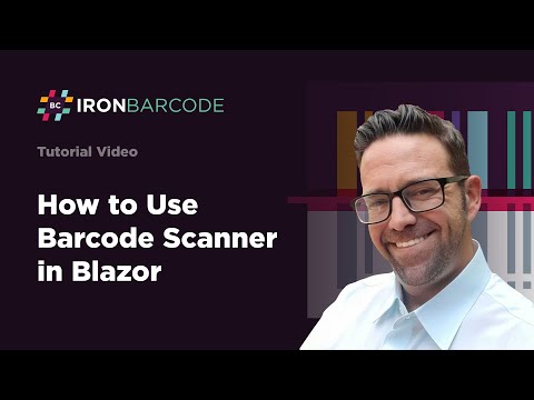 How to Use Barcode Scanner in Blazor | IronBarcode