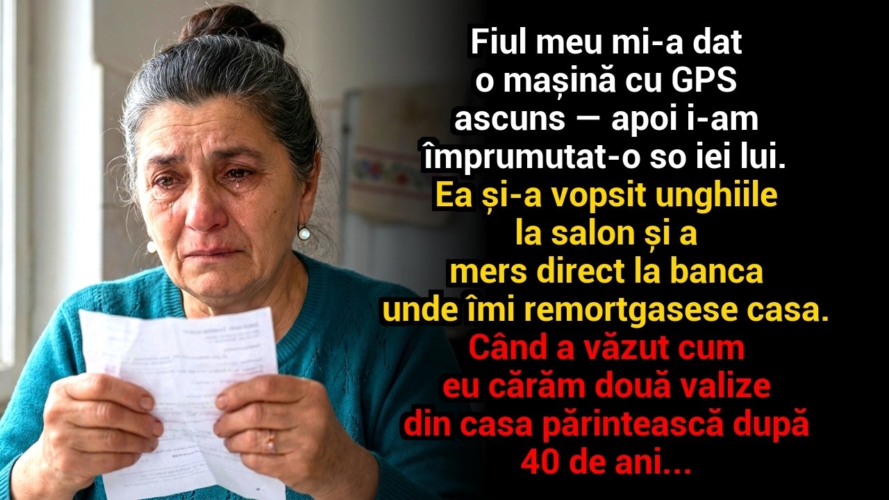 Fiul meu mi-a dat o mașină cu GPS ascuns — apoi i-am împrumutat-o soției lui