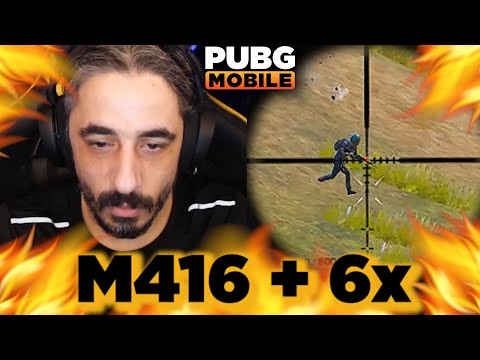 M416 + 6x = ÖLÜM !!! - PUBG Mobile