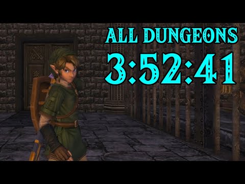 Twilight Princess HD All Dungeons Speedrun in 3:52:41