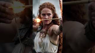 Athena Pulls Back Her Glowing Bow