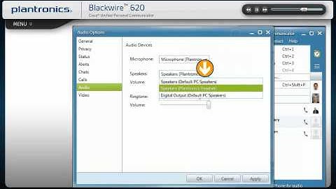 Plantronics Blackwire 620 with CUPC Interactive Setup Guide (iPad sample video)