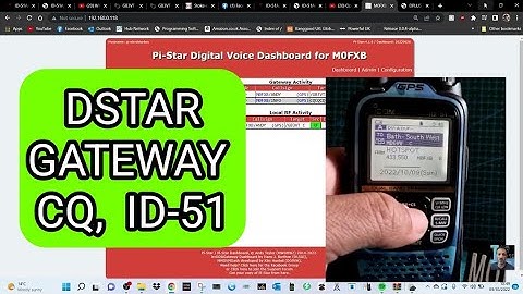 ICOM ID-51 Learning Gateway CQ PI-Star System-Jumbo Hotspot