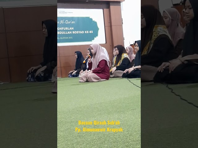 Pembacaan Qiraah Sab'ah - Pp. Almunawwir Krapyak class=