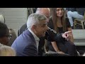 The Mayor of London visits Edmonton Eagles Amateur Boxing Club in Edmonton, north London