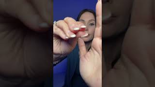 One minute plucking your worry away and any negative energy attached to the aura#shorts #asmr