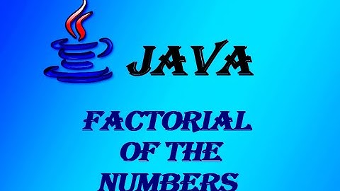 Factorial Program Using Looping & Recursion in Java | தமிழ்