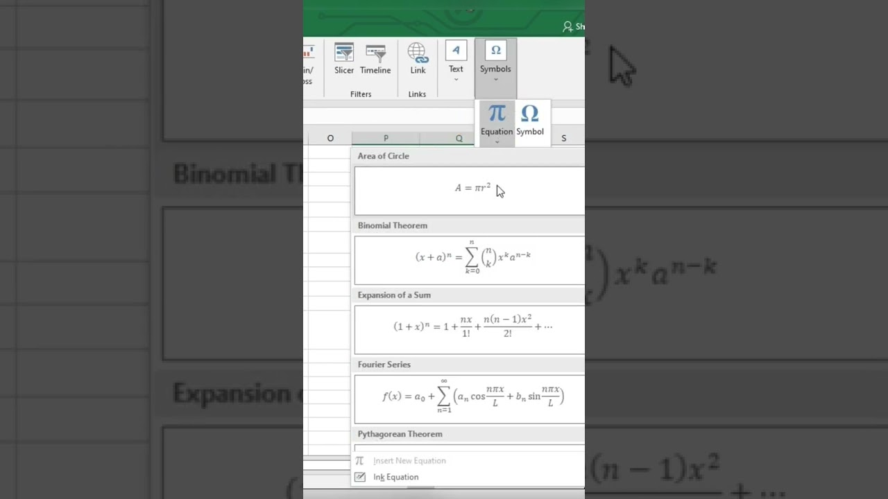 How To Insert Equations in Excel | Tips & Tricks