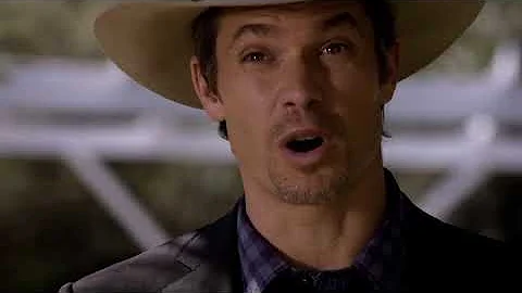 Raylan Givens on Drawing a Gun