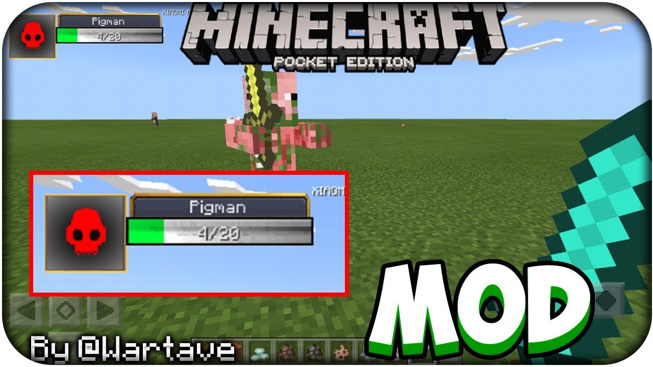 Download damage indicator mod minecraft pe pocket edition 1 2 youtube